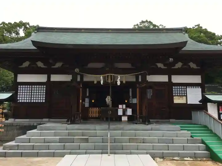 饒津神社の本殿・本堂