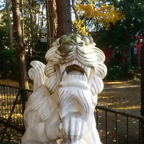 篠崎浅間神社の狛犬