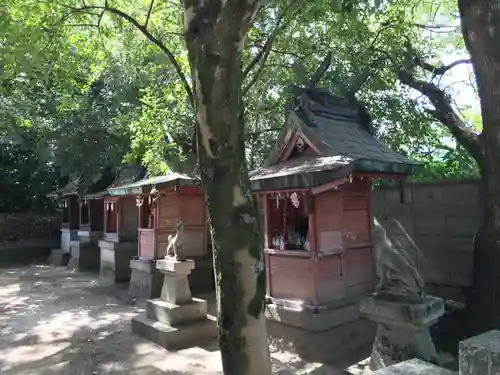 石園座多久虫玉神社の末社・摂社