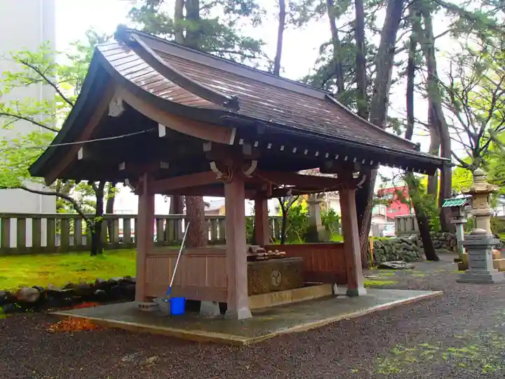 重蔵神社の手水舎
