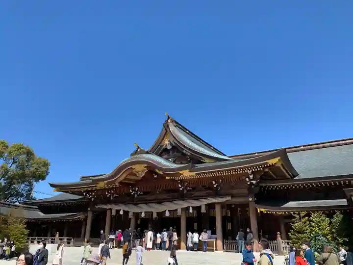 寒川神社の本殿・本堂