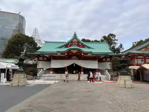 日枝神社の本殿・本堂