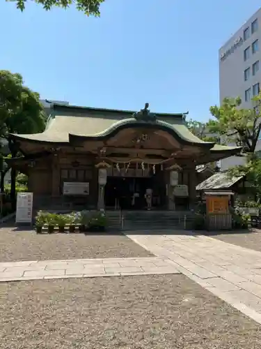 坐摩神社の本殿