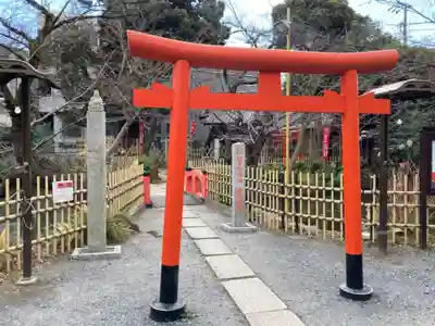 瀧泉寺(目黒不動尊)の鳥居