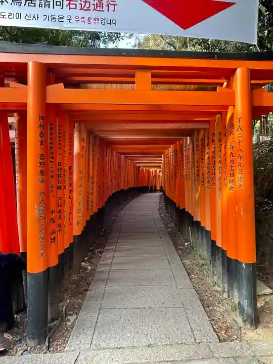 伏見稲荷大社の鳥居