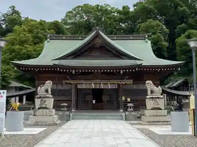 岡田神社の本殿・本堂