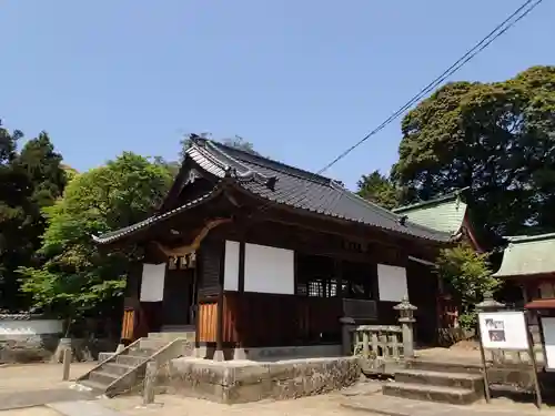 櫛来社の本殿・本堂