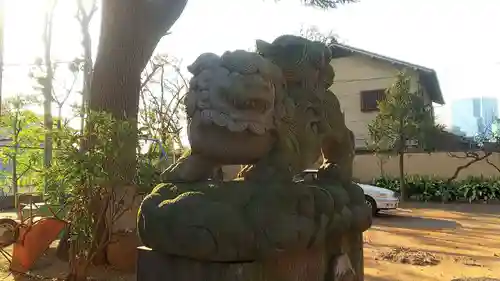 品川神社の狛犬