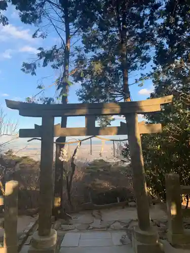 六甲山神社の鳥居