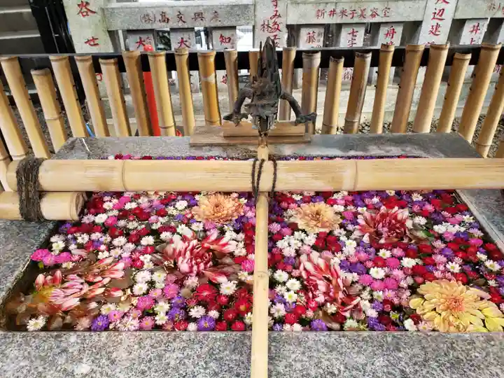 高円寺氷川神社の手水舎