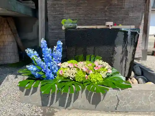 上尾御嶽神社の手水舎