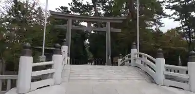 寒川神社の鳥居