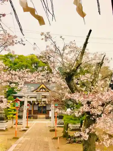 女化神社の鳥居