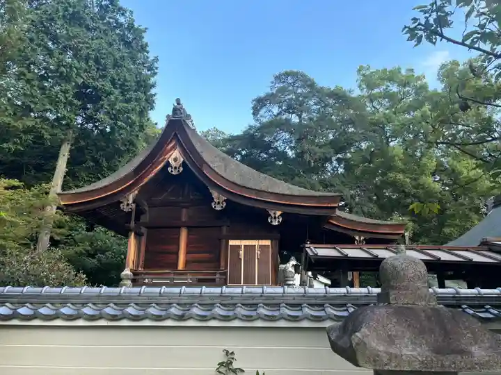 勝部神社の本殿・本堂