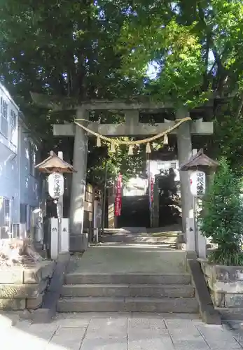 中村八幡宮の鳥居