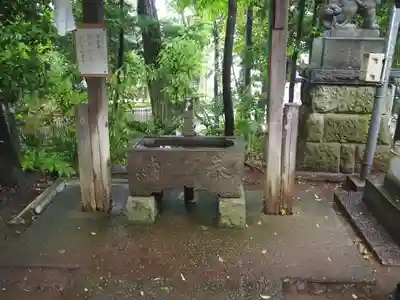氷川神社の手水舎