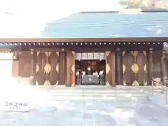 松陰神社の本殿