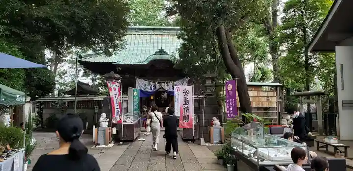 戸越八幡神社の本殿・本堂