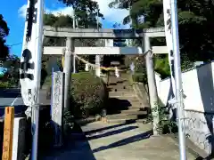 賀久留神社の鳥居