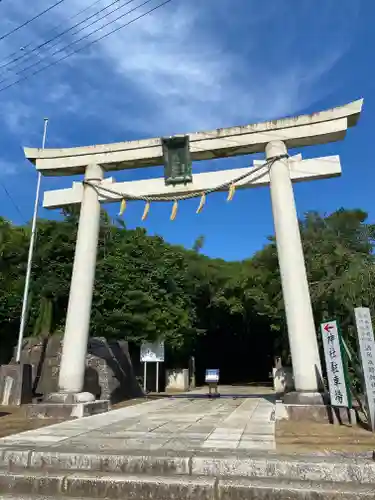 酒列磯前神社の鳥居