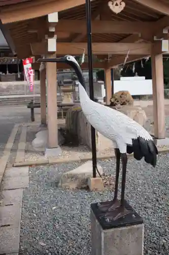 石見国一宮　物部神社の狛犬