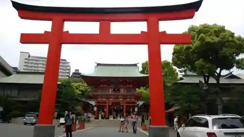 生田神社の鳥居