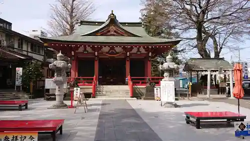 越谷香取神社の本殿