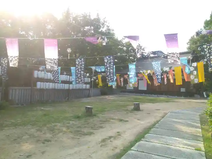 阿智神社のお祭り