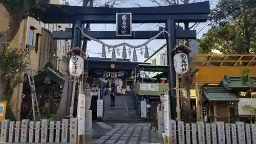 菊名神社の鳥居