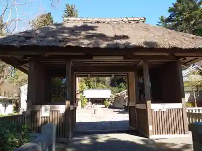 川勾神社の山門・神門