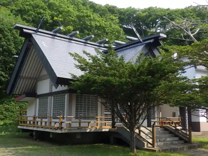 昆布森神社の本殿・本堂