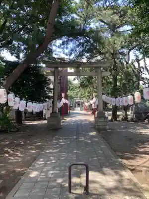 平塚三嶋神社の鳥居