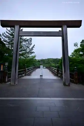 伊勢神宮内宮（皇大神宮）の鳥居