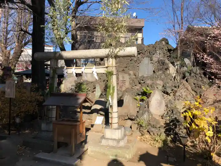 千住神社の鳥居