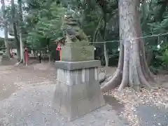 久伊豆神社の狛犬