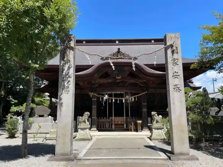 崇道天皇神社の本殿・本堂
