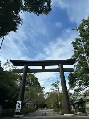 愛知縣護國神社の鳥居