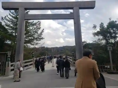 伊勢神宮内宮（皇大神宮）の鳥居