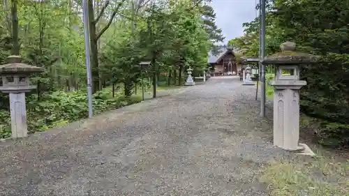 端野神社の庭園