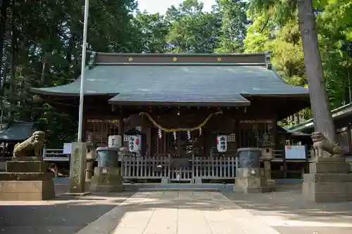 西堀 氷川神社の本殿