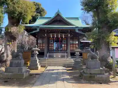 西向天神社の本殿・本堂