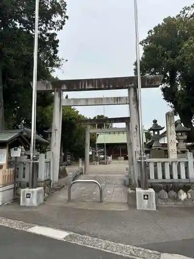 御井神社の鳥居