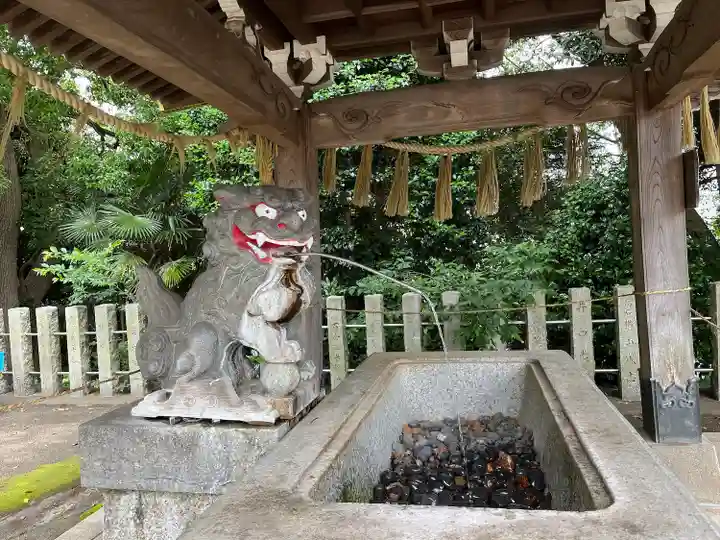 高石神社の手水舎