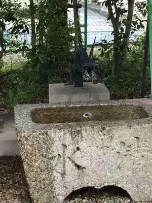 比佐豆知神社の手水舎