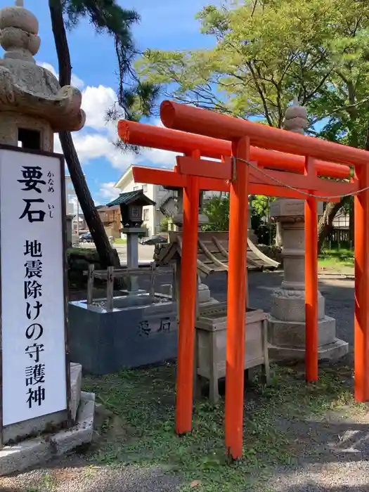 重蔵神社の鳥居