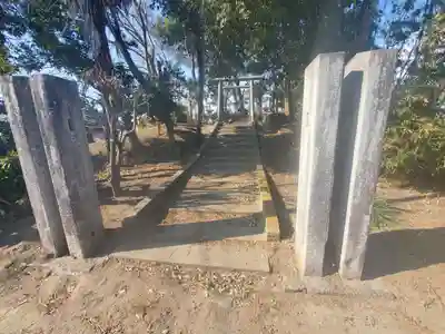 上渋垂諏訪神社(諏訪神社古墳)(栃木県)