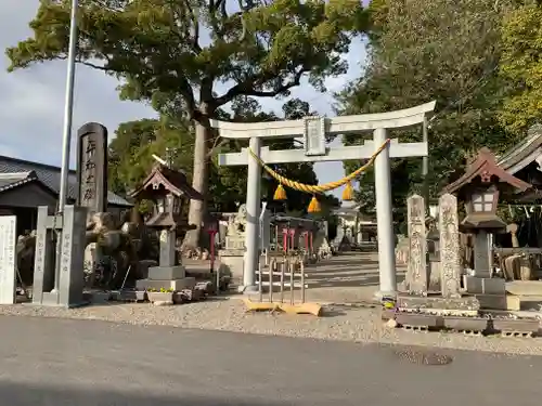 都波岐奈加等神社の鳥居