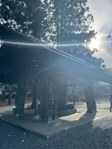 北海道神宮の手水舎