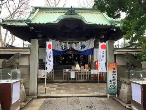 戸越八幡神社の本殿・本堂