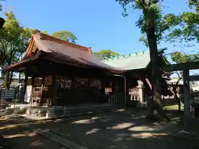 長良八劔社の本殿・本堂